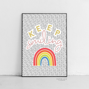 Keep Smiling Rainbow